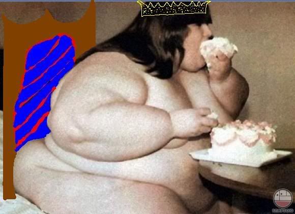 fat people eating cake. OMG FAT PRINCESS SCREENSHOT!