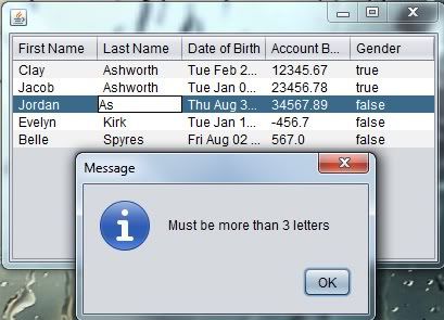 Bắt lỗi nhập vào trên JTable edit data on jtable Chỉnh sửa dữ liệu trực tiếp trên JTable