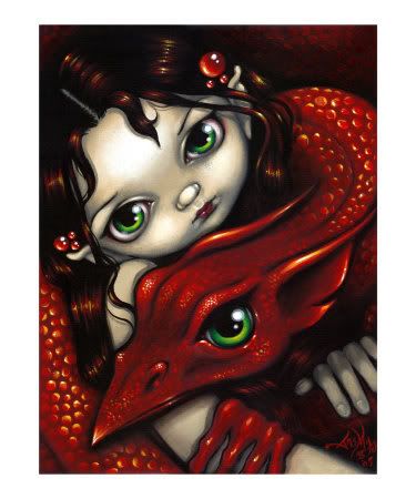 Red Dragon girl Pictures, Images and Photos