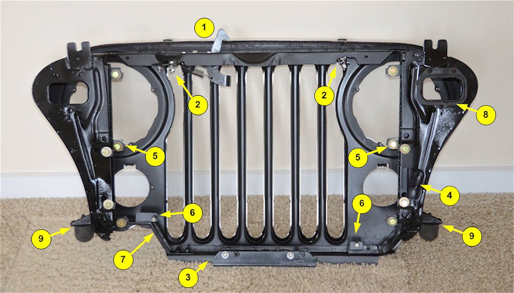 CJ Grille Conversion Kit for the TJ/LJ Project Build Thread Page 162
