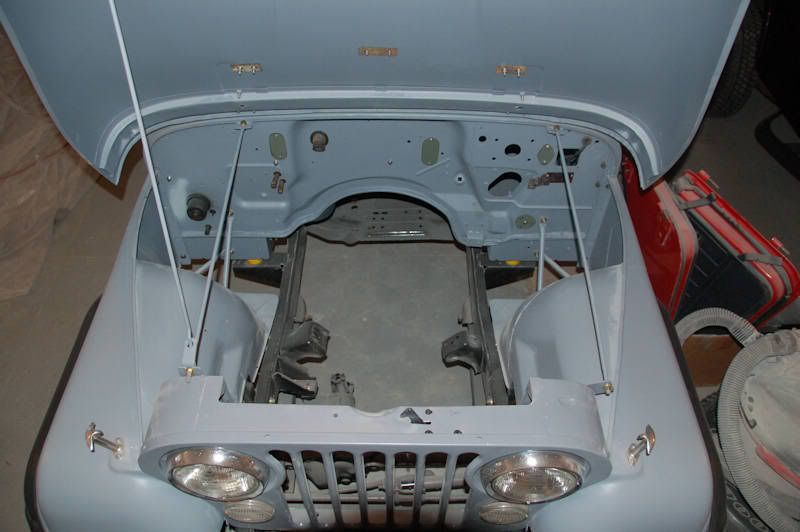 CJ Fender to Firewall support beams Pirate 4x4