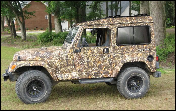 Jeep custom netting #3