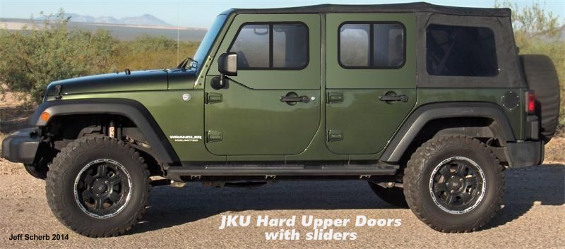 Jk Upper Half Door Sliders Poll You Interested Jeep