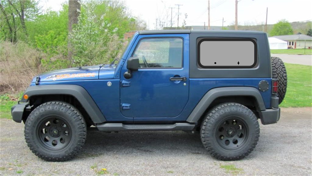 Wrangler JK on 32 Wheels