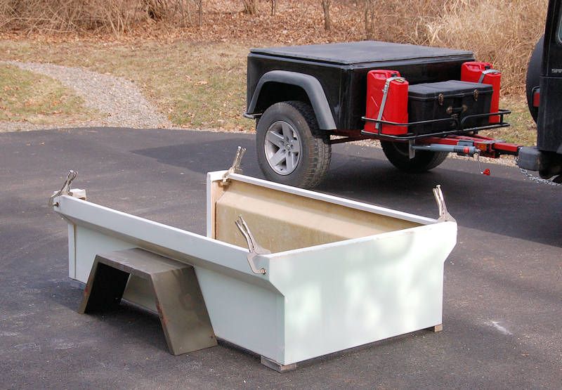 Fiberglass jeep tub #3