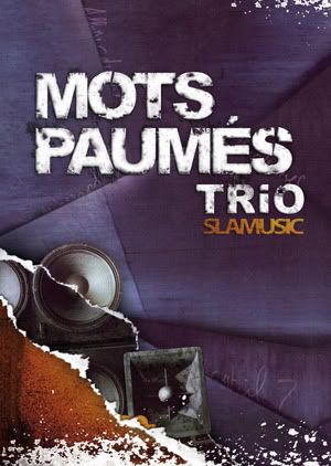 MOTS<bR/>PAUMÉS Trio Affiche