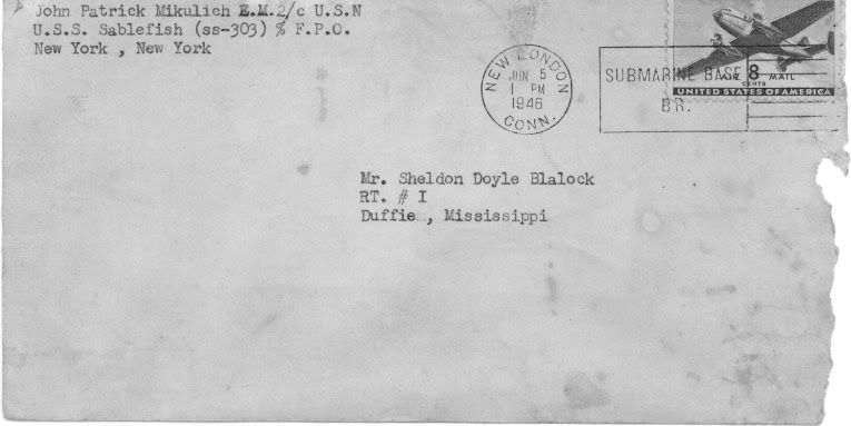 John Mikulich envelope