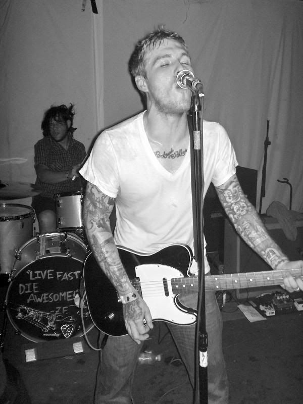 Gaslight Anthem Rock Bottom Tattoo Bar in San Antonio 2008 Image