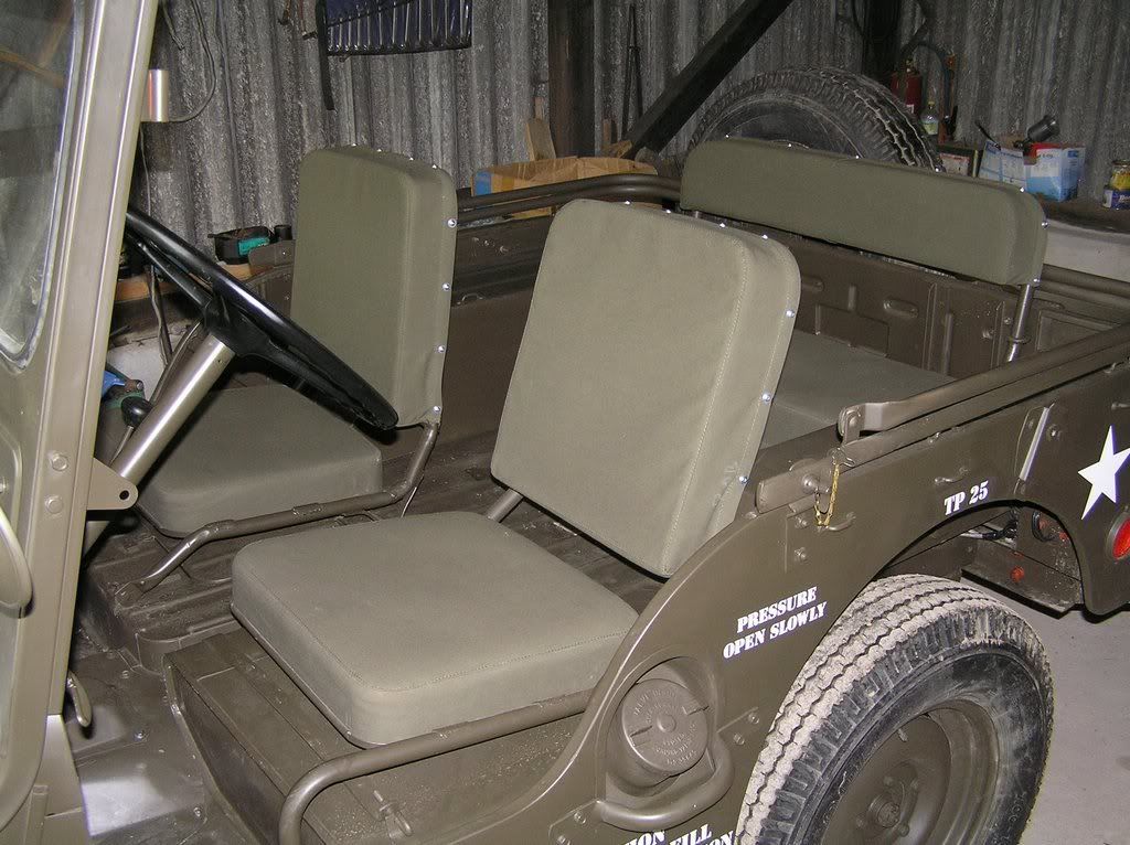 Jeep willys seat covers #5
