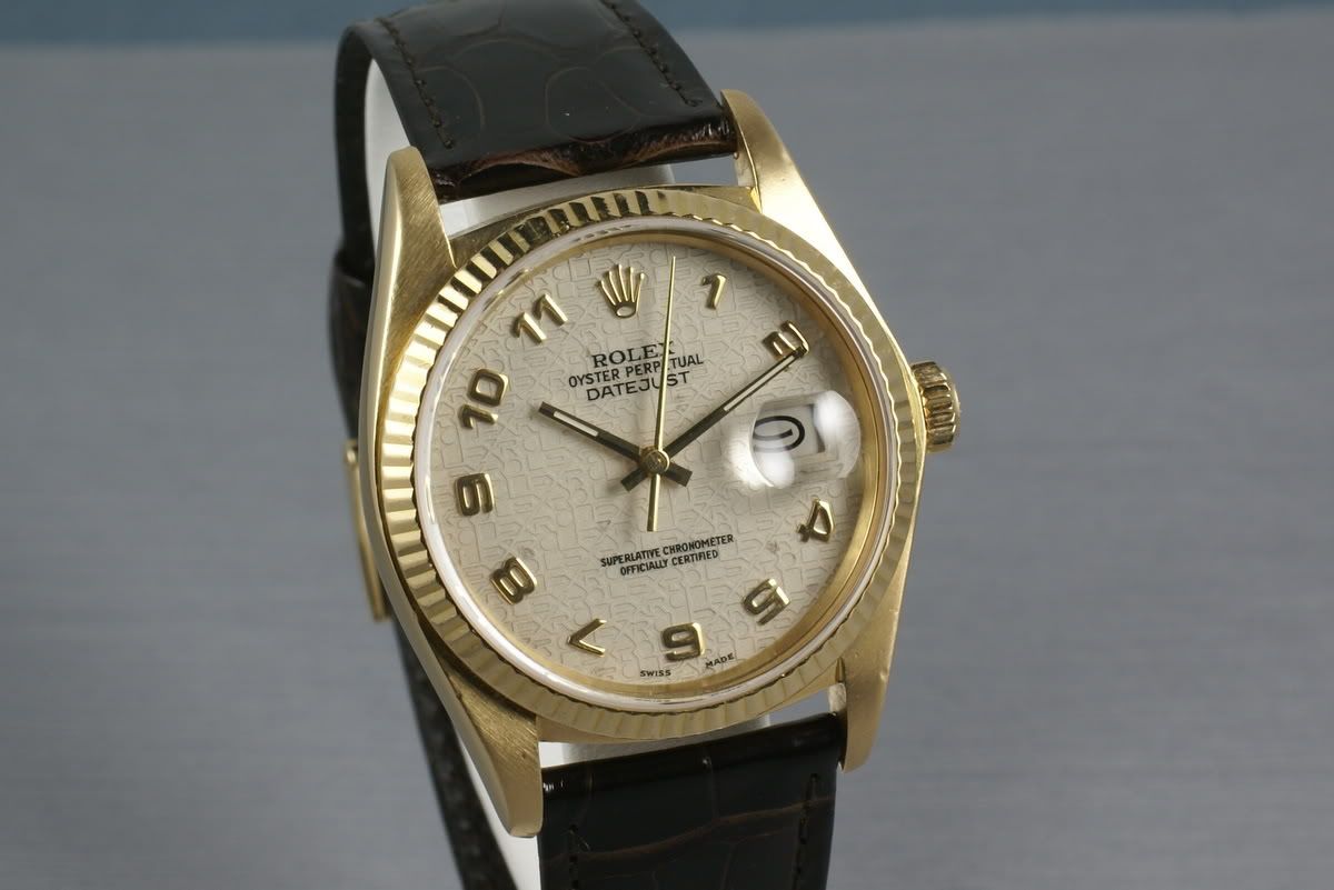 rolex datejust 16018