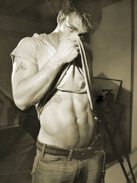 Chris Evans shirtless Image