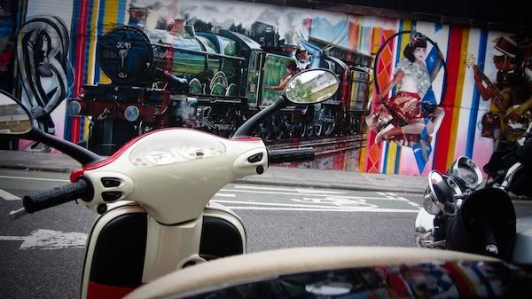 Scooter Mural Scooter Mural