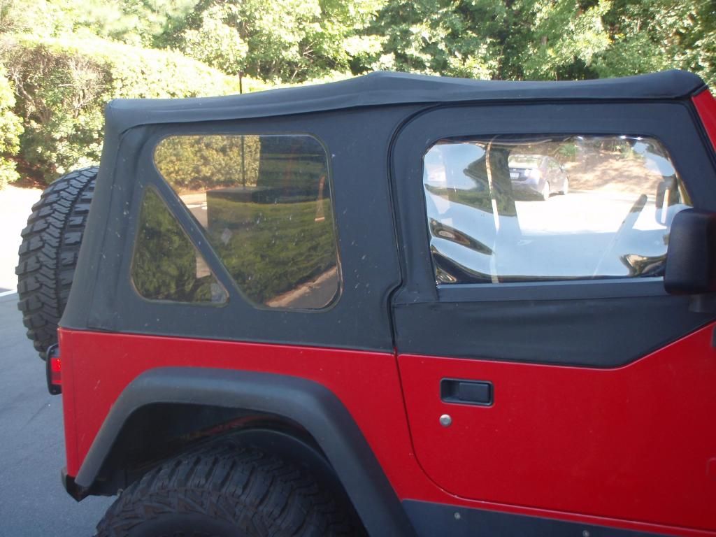 Corner belt rail for soft top on jeep wrangler buy