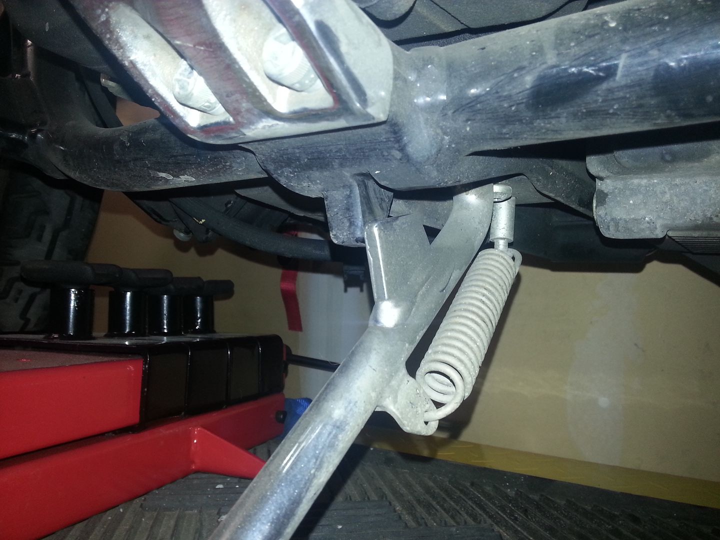 Easy kickstand fix for taller or lower shocks Page 2 Harley