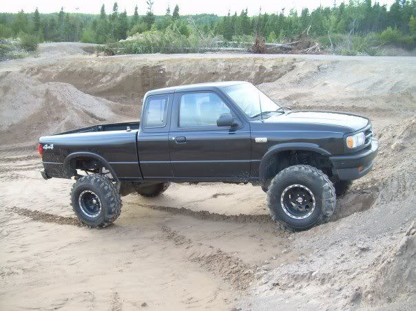 Lifted Mazda B4000