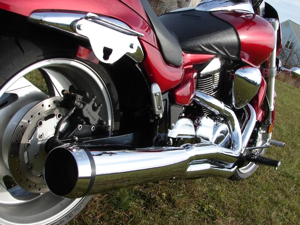 Road Burner Exhaust Question M109 Rider Forums