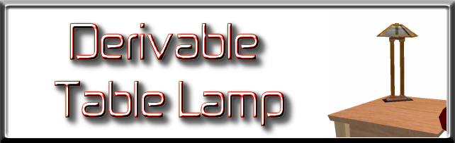 Derivable Table  Lamp