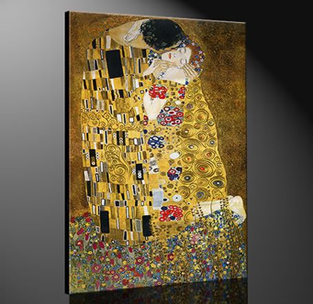 El beso de Gustav Klimt