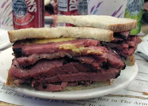 KatzDeli-PastramionRye.jpg Katz's Pastrami on Rye image by lorenspics