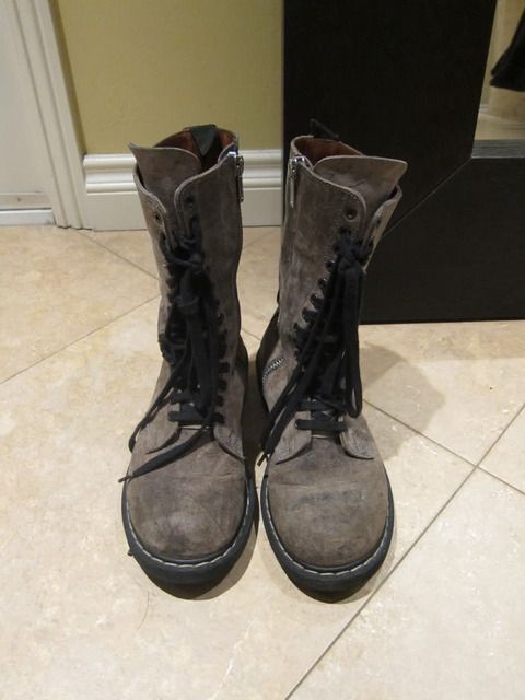 helmut lang combat boots