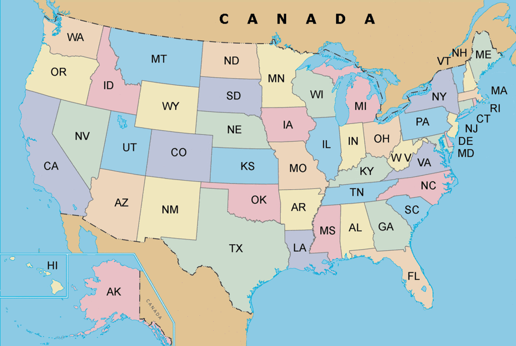 map of usa with states and cities. +map+of+usa+with+states