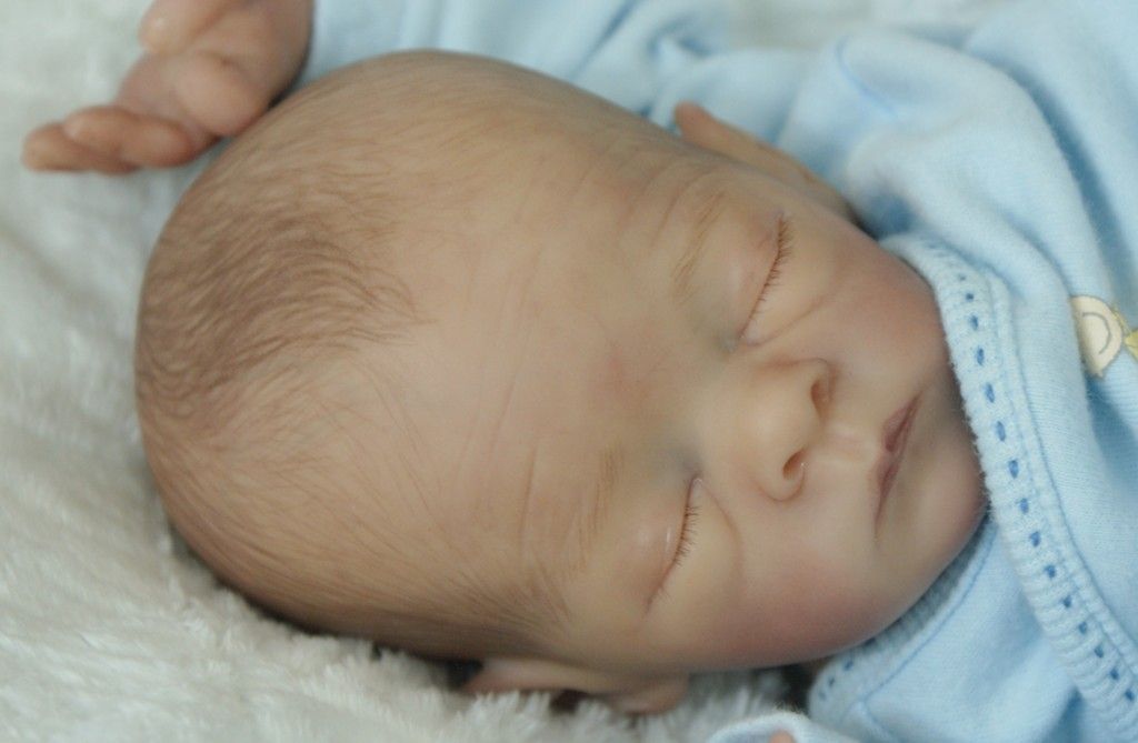 Reborn preemie baby boy "Mumma's Lil Monkey" by BONNIE BROWN. L. E. of