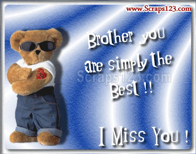 Miss You Brother Image - 2