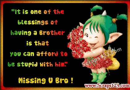 Miss You Brother Image - 4