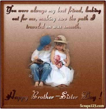 Happy Brother-Sister Day  Image - 1