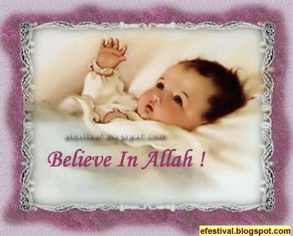 Belive In Allah Cards 