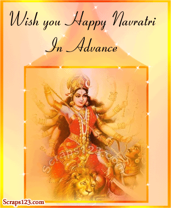 Happy A Blessed Navratri  Image - 1