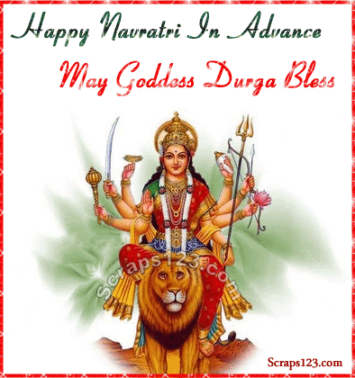 Happy A Blessed Navratri  Image - 3