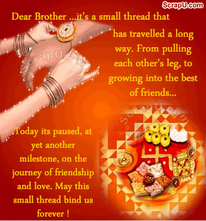 Rakhi Greetings and Blessings - 2 Images & Pictures Rakhi Greetings and  Blessings - 2 Status Sms