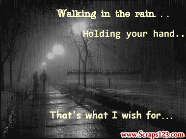 Romancing in Rains  Image - 2