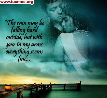 Romance Rain Greetings 