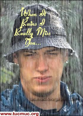 Romance Rain Scraps 