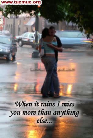 Romance Rain Graphics 