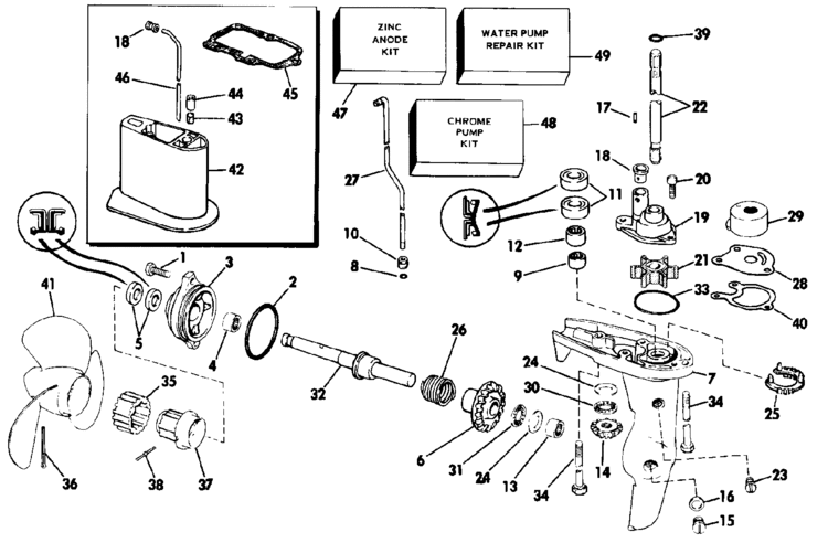 Trouble Dropping Lower Unit 1986 4hp Evinrude Sailnet Community