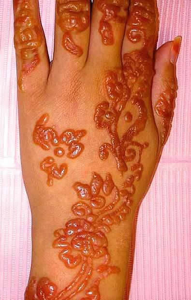PPD is a chemical that is mixed with henna to hasten drying and to produce a 