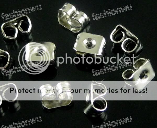 Lot 1000 Pcs Useful Butterfly Earring Back Stoppers 1  