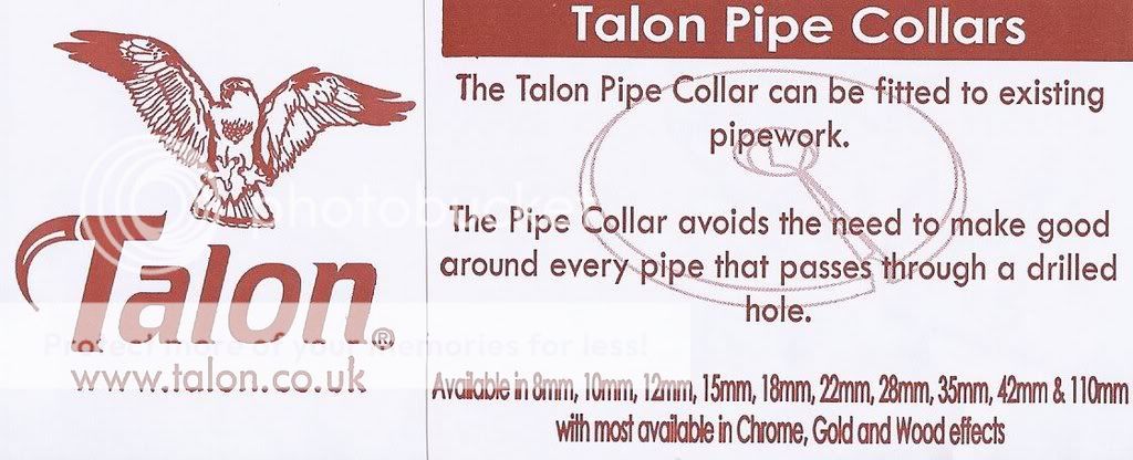 These are top quality pipe collars as manufactured by Talon   the 