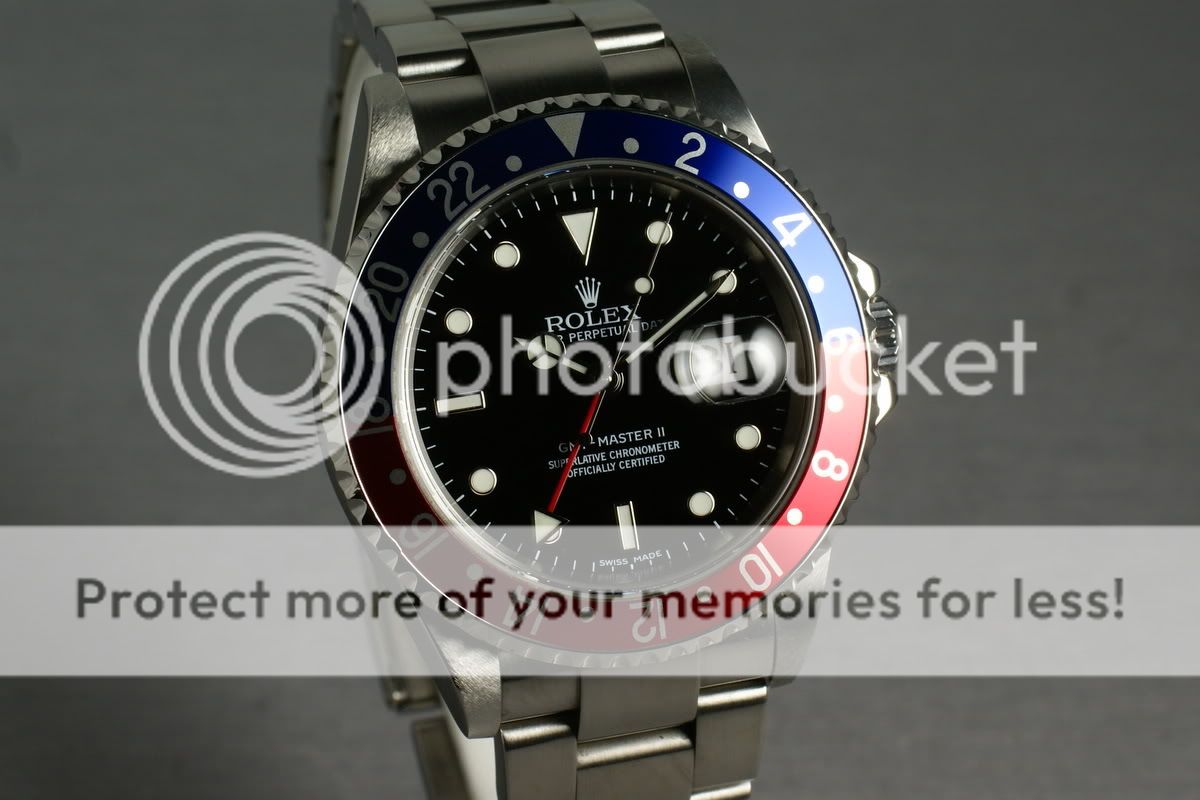 Rolex GMT Ref 16710 M serial with 3186 movement with box and papers 