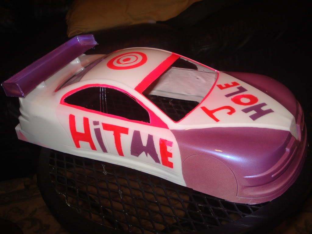 removing paint from lexan body